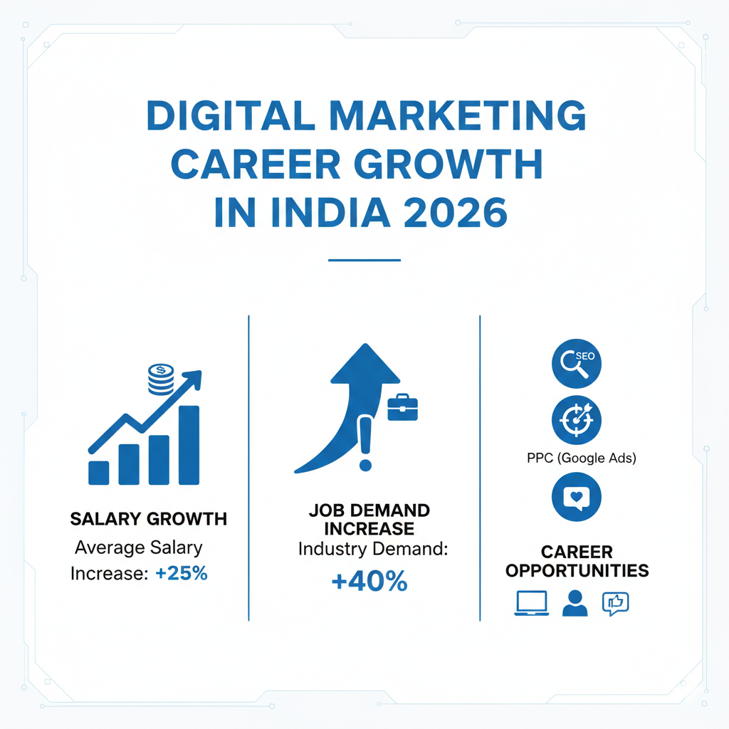 Explore digital marketing career in India in 2026