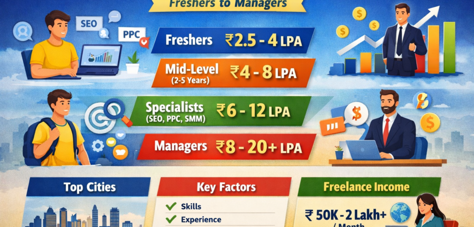 Best Digital Marketing Salary in India 2026