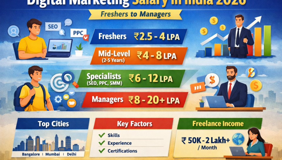 Best Digital Marketing Salary in India 2026