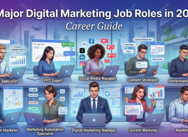 Best of 9 Major Digital Marketing Job Roles in 2026 Best of 9 Major Digital Marketing Job Roles in 2026